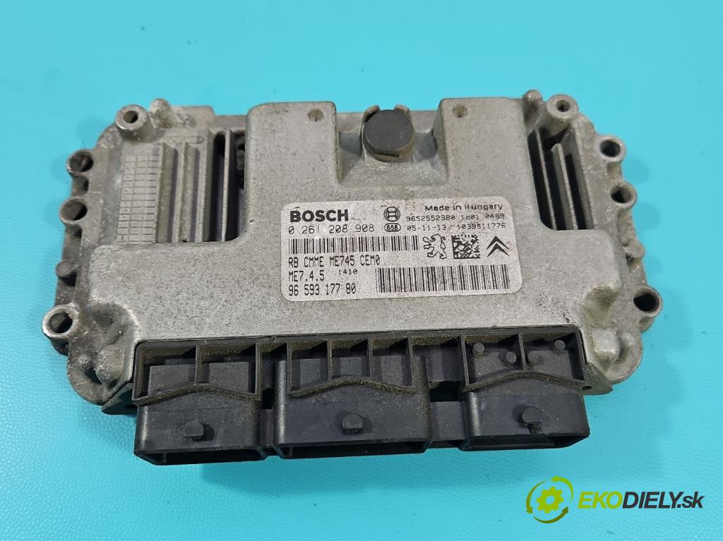 Citroen Xsara Picasso 1.6 16V 109 HP manual 80 kW 1587 cm3 5- riadiaca jednotka motora 9659317780
