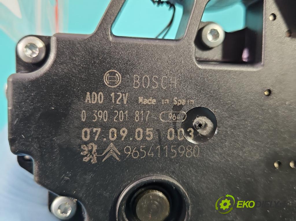 Citroen C4 Picasso I 2006-2013 2.0 hdi 136hp automatic 100 kW 1997 cm3 5- motor stěrače zadní 9654115980