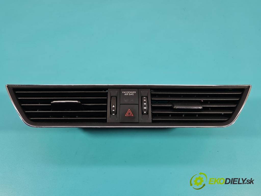 Skoda Superb III 2015-2024 1.8 TSI 179KM automatic 132 kW 1798 cm3 5- Mřížka: kúrenia stredová 3V0820951C (Mriežka kúrenia (fukár))