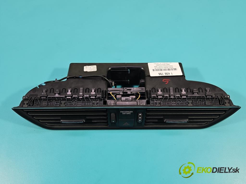 Skoda Superb III 2015-2024 1.8 TSI 179KM automatic 132 kW 1798 cm3 5- Mřížka: kúrenia stredová 3V0820951C (Mriežka kúrenia (fukár))