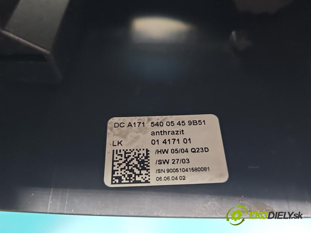Mercedes E W211 2002-2009 2,2.0 cdi 122 HP automatic 90 kW 2148 cm3 4- prepínač komplex: A1715400545 (Prepínacie páčky pod volantom)