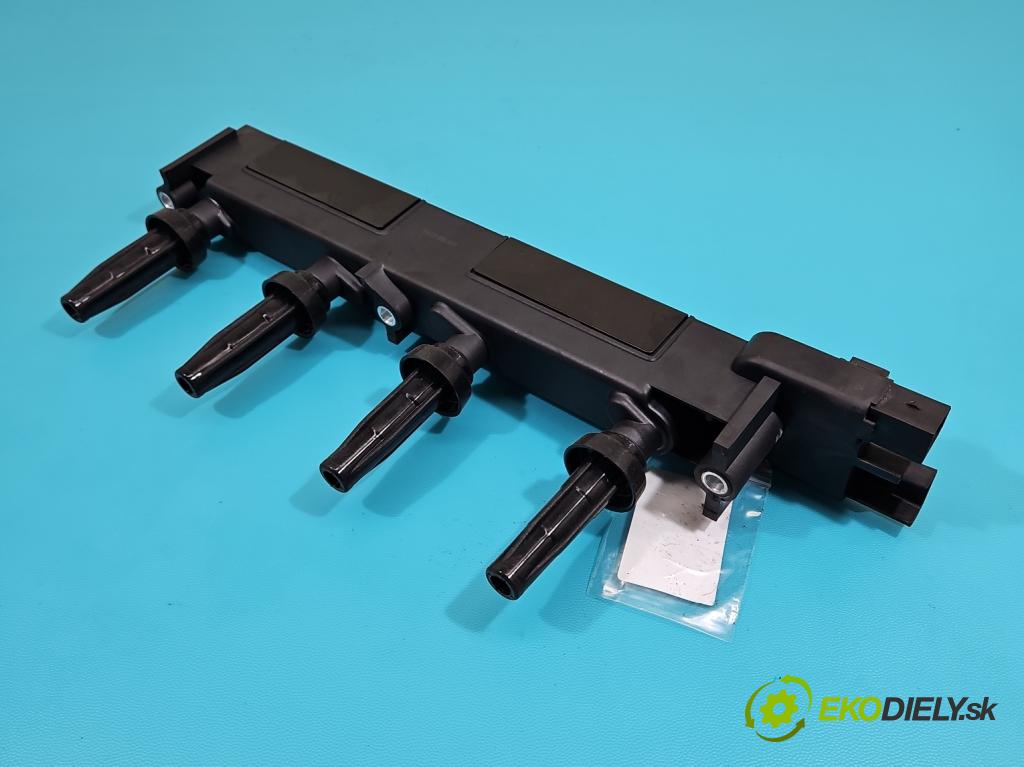 Peugeot 407 2.0 16V 136 HP automatic 100 kW 1997 cm3 4- cievka zapaľovacia  (Zapaľovacia cievka)