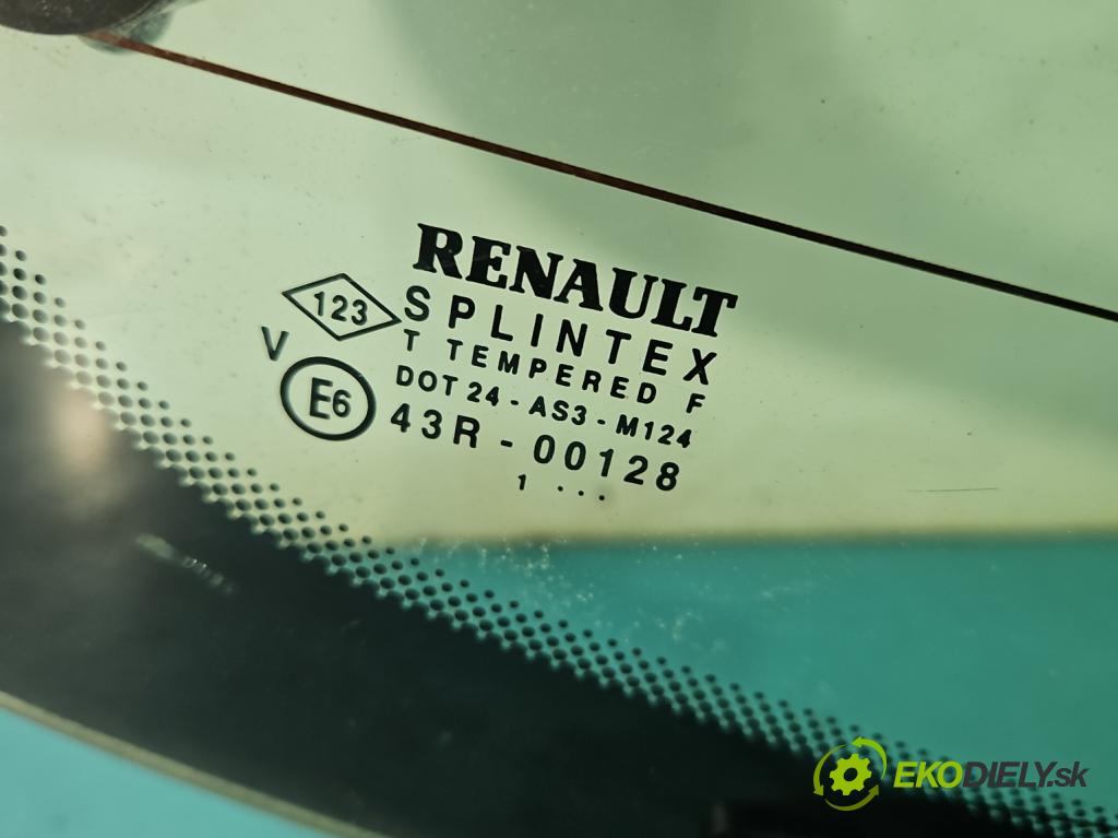 Renault Laguna II 2001-2007 2.0 16V 140 hp manual 103 kW 1998 cm3 5- sklo zadní  (Okna zadní)