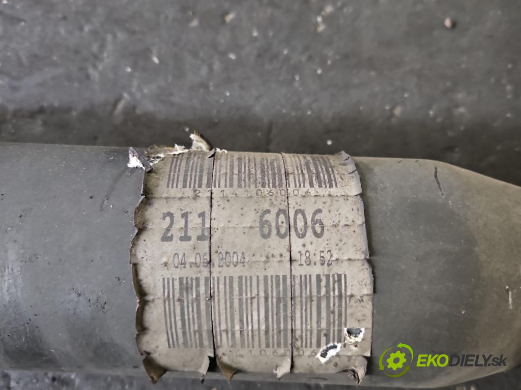 Mercedes E W211 2002-2009 2,2.0 cdi 122 HP automatic 90 kW 2148 cm3 4- Hřídel: zadné 2116006 (Kardaňový hriadeľ)