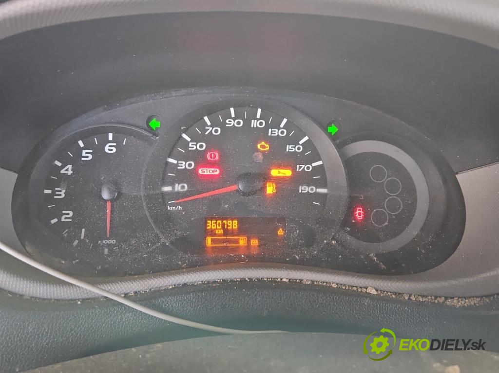 Renault Master III 2010-2019 2.3 dci 101 HP manual 74 kW 2299 cm3 5- prístrojovka/ budíky P248107584R (Prístrojová doska, displej)