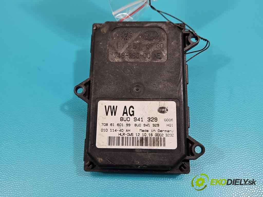 Skoda Superb III 2015-2024 1.8 TSI 179KM automatic 132 kW 1798 cm3 5- střídač: xenon 8U0941329 (Riadiaca jednotka xenónu)