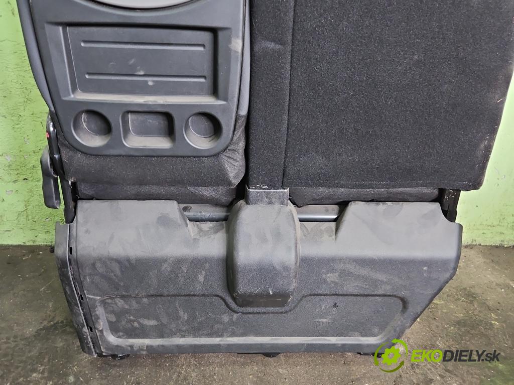 Renault Master III 2010-2019 2.3 dci 101 HP manual 74 kW 2299 cm3 5- Sedačka pravý  (Sedačka, sedadlo)