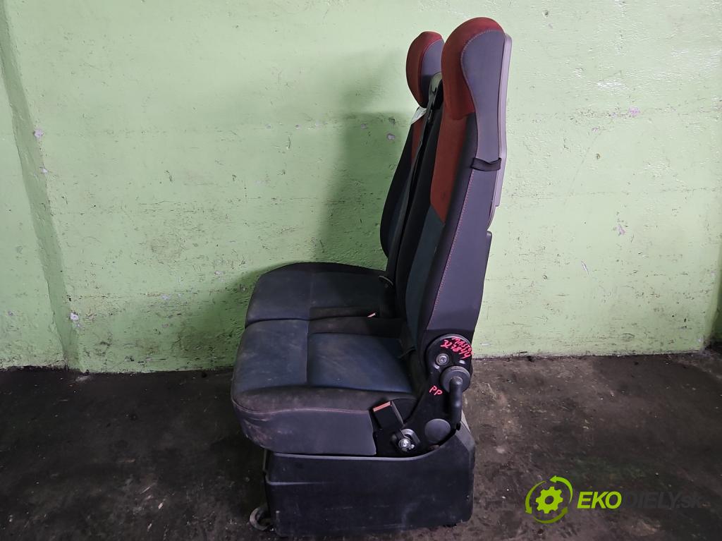 Renault Master III 2010-2019 2.3 dci 101 HP manual 74 kW 2299 cm3 5- Sedačka pravý  (Sedačka, sedadlo)