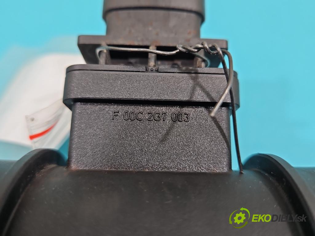 Opel Astra III 2004-2014 1,3.0 cdti 90 HP manual 66 kW 1248 cm3 5- průtokoměr: 0281002618 (Váha vzduchu)