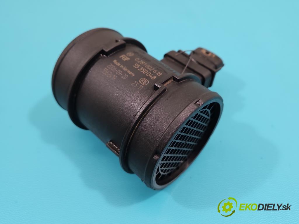 Opel Astra III 2004-2014 1,3.0 cdti 90 HP manual 66 kW 1248 cm3 5- průtokoměr: 0281002618 (Váha vzduchu)