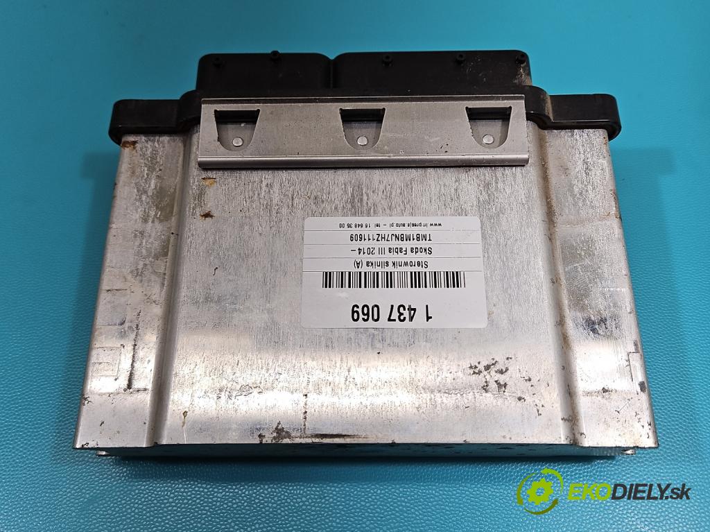 Skoda Fabia III 2014- 2021 1.2 TSI 90 HP manual 66 kW 1197 cm3 5- riadiaca jednotka motora 04E907309AF