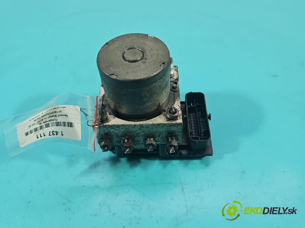 Renault Master III 2010-2019 2.3 dci 101 HP manual 74 kW 2299 cm3 5- čerpadlo abs 0265237015 (Pumpa ABS)