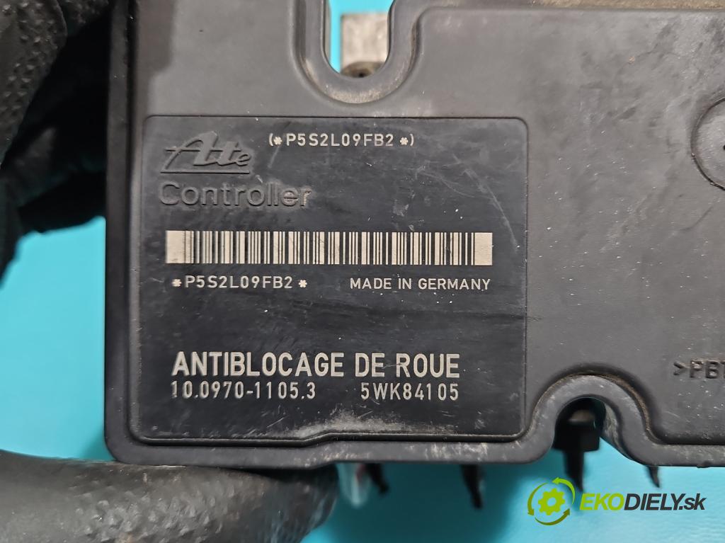 Peugeot 206 1.4 8V 75 HP manual 55 kW 1360 cm3 5- čerpadlo abs 9641871180 (Pumpa ABS)