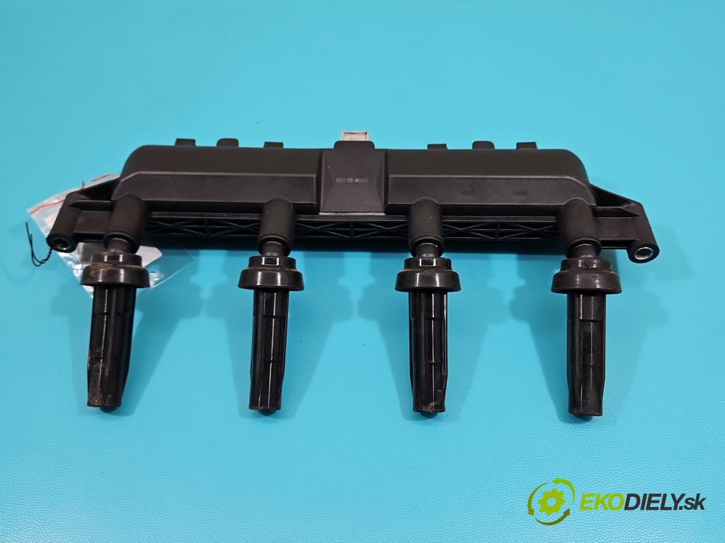 Peugeot 206 1.4 8V 75 HP manual 55 kW 1360 cm3 5- cievka zapaľovacia  (Zapaľovacia cievka)