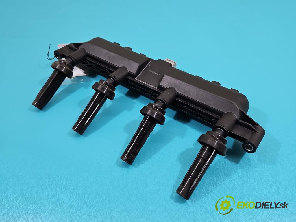 Peugeot 206 1.4 8V 75 HP manual 55 kW 1360 cm3 5- cievka zapaľovacia  (Zapaľovacia cievka)