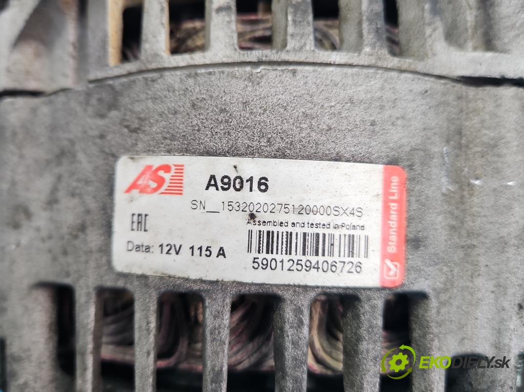 Ford Mondeo Mk3 2000-2007 2.0 16V 145 HP manual 107 kW 1999 cm3 5- Alternator  (Alternátor)