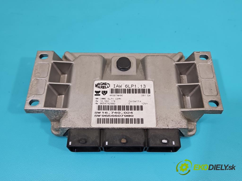 Peugeot 407 2.0 16V 136 HP automatic 100 kW 1997 cm3 4- riadiaca jednotka motora 9656607980