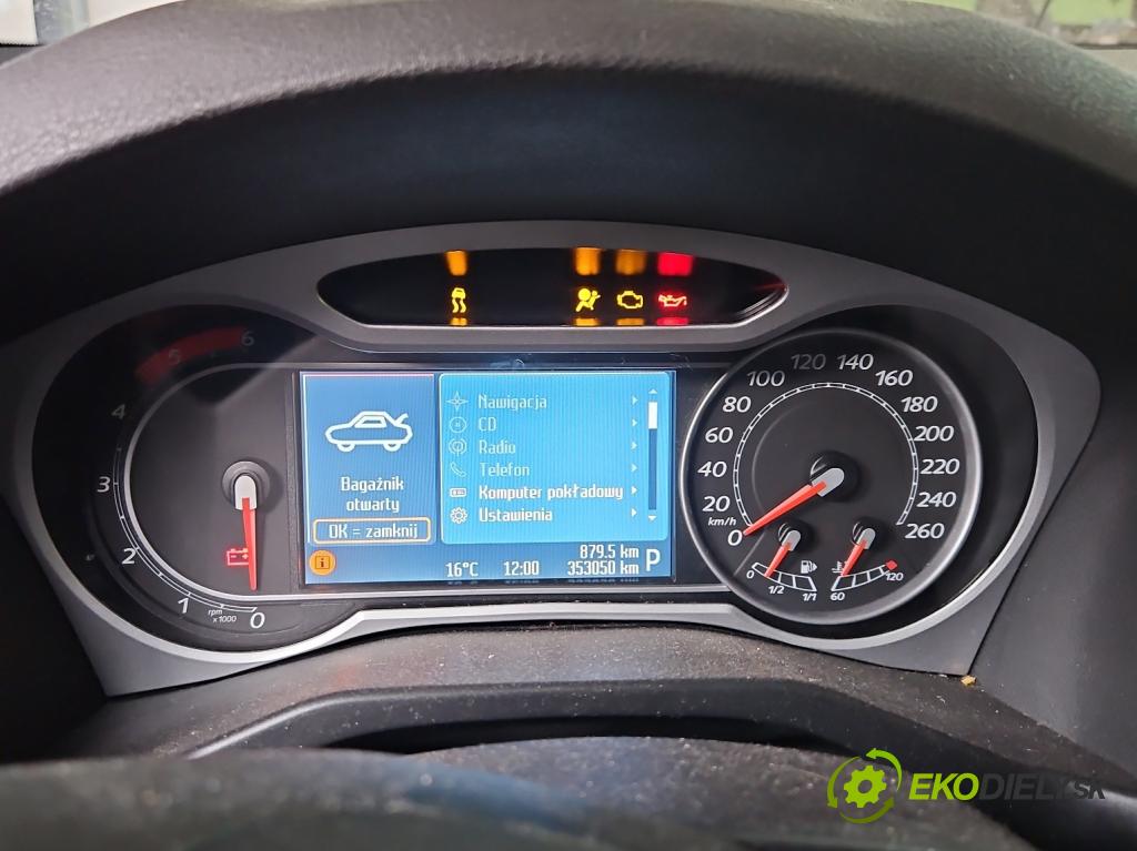 Ford Mondeo Mk4 2007-2014 2.0 tdci 140 HP automatic 103 kW 1997 cm3 5- prístrojovka/ budíky 8M2T-10849-VA (Prístrojová doska, displej)