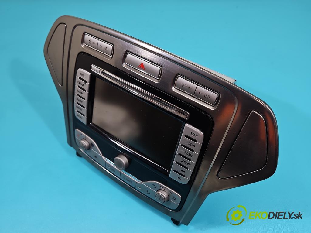 Ford Mondeo Mk4 2007-2014 2.0 tdci 140 HP automatic 103 kW 1997 cm3 5- Radio originál 7S7T18K931BL