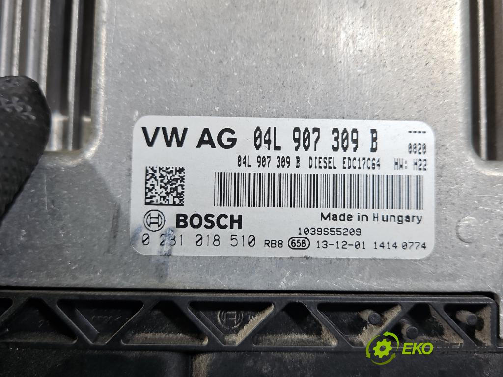 Skoda Octavia III 2013- 1.6 tdi 105 HP manual 77 kW 1598 cm3 5- riadiaca jednotka motora 04L907309B