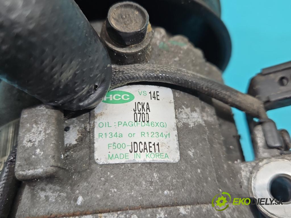 Hyundai I30 II 2012-2016 1.4 16V 100 HP manual 73,2 kW 1396 cm3 5- Kompresor: klimatizácie F500-JDCAE11 (Kompresor klimatizácie)