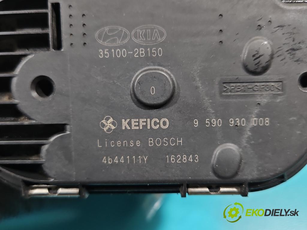 Hyundai I30 II 2012-2016 1.4 16V 100 HP manual 73,2 kW 1396 cm3 5- klapka 35100-2B150 (Škrtiaca klapka)