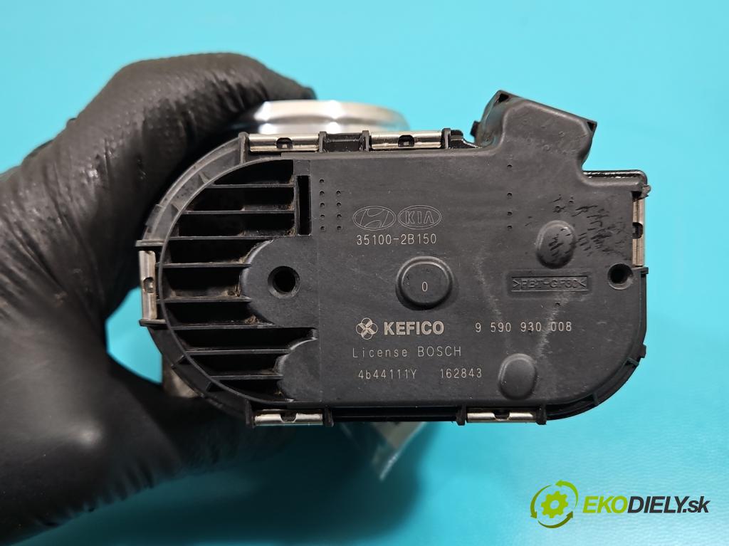Hyundai I30 II 2012-2016 1.4 16V 100 HP manual 73,2 kW 1396 cm3 5- klapka 35100-2B150 (Škrtiaca klapka)