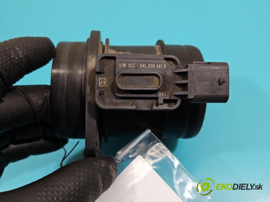 Skoda Octavia III 2013- 1.6 tdi 105 HP manual 77 kW 1598 cm3 5- průtokoměr: 04L906461B (Váha vzduchu)