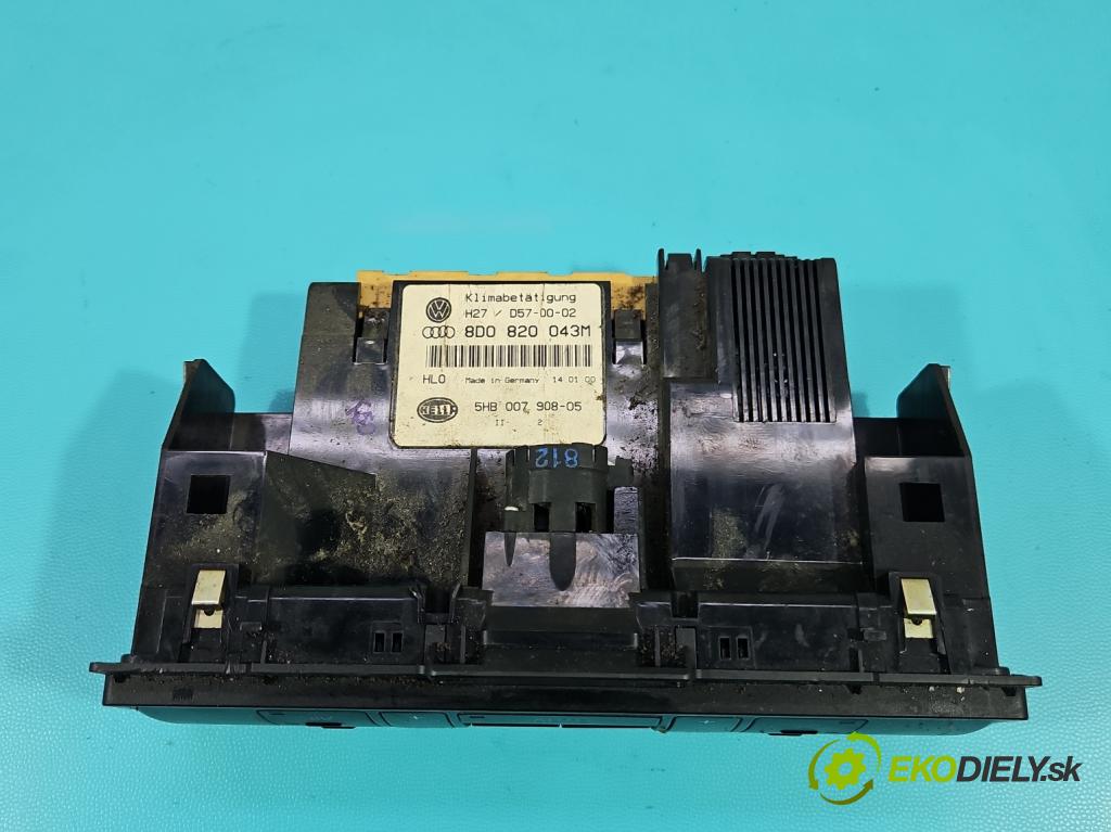 Audi A4 B5 1994-2001 1.8 20V 125 HP manual 92 kW 1781 cm3 5- panel kúrenia 8D0820043M