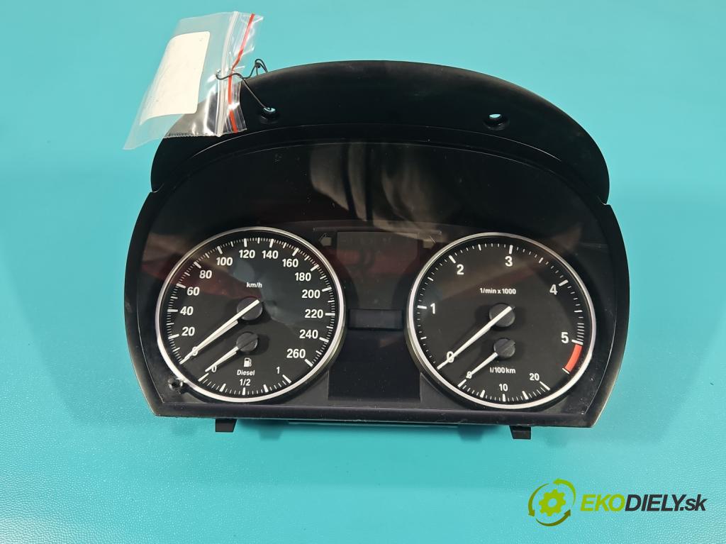 Bmw 3 E90 2005-2013 2.0d 184hp automatic 135 kW 1995 cm3 5- prístrojovka/ budíky 9242346 (Prístrojová doska, displej)