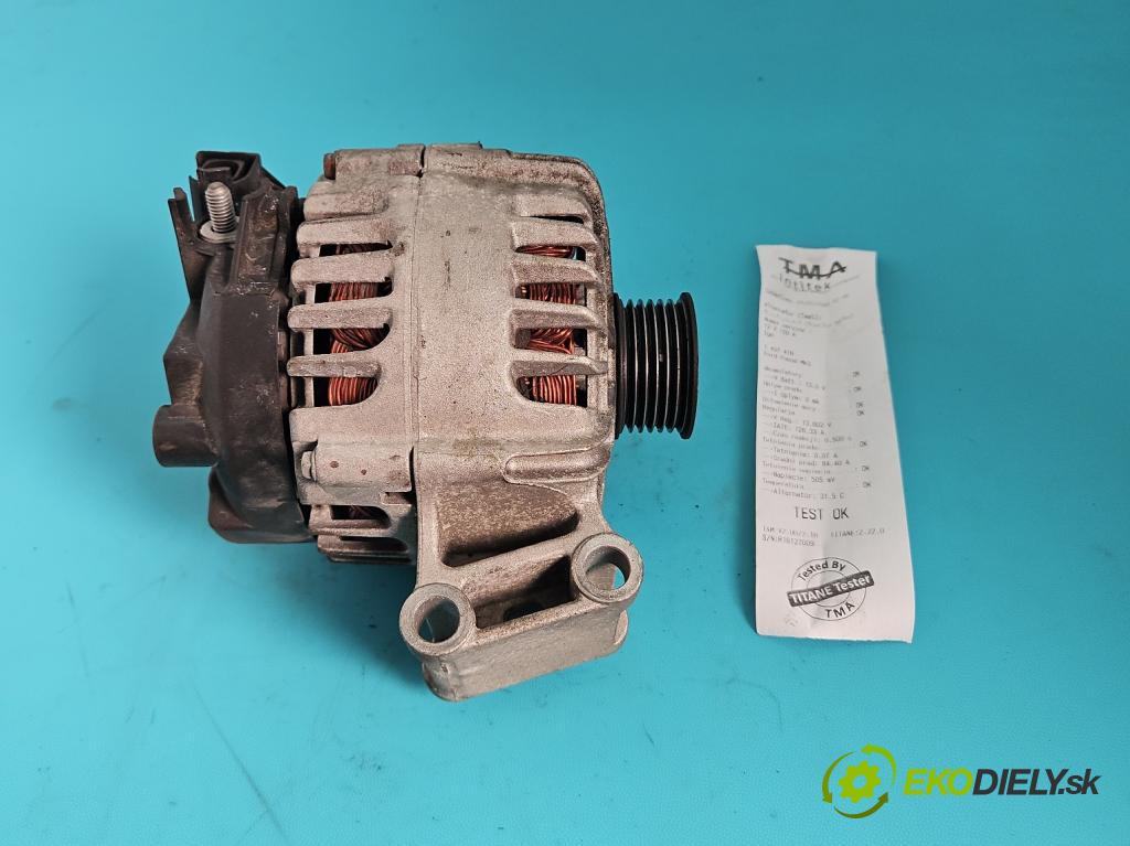 Ford Focus Mk3 2010-2018 1.6 16V 105 HP manual 77 kW 1596 cm3 5- Alternator  (Alternátor)