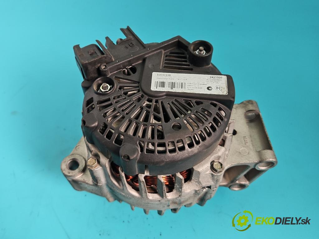 Ford Focus Mk3 2010-2018 1.6 16V 105 HP manual 77 kW 1596 cm3 5- Alternator  (Alternátor)