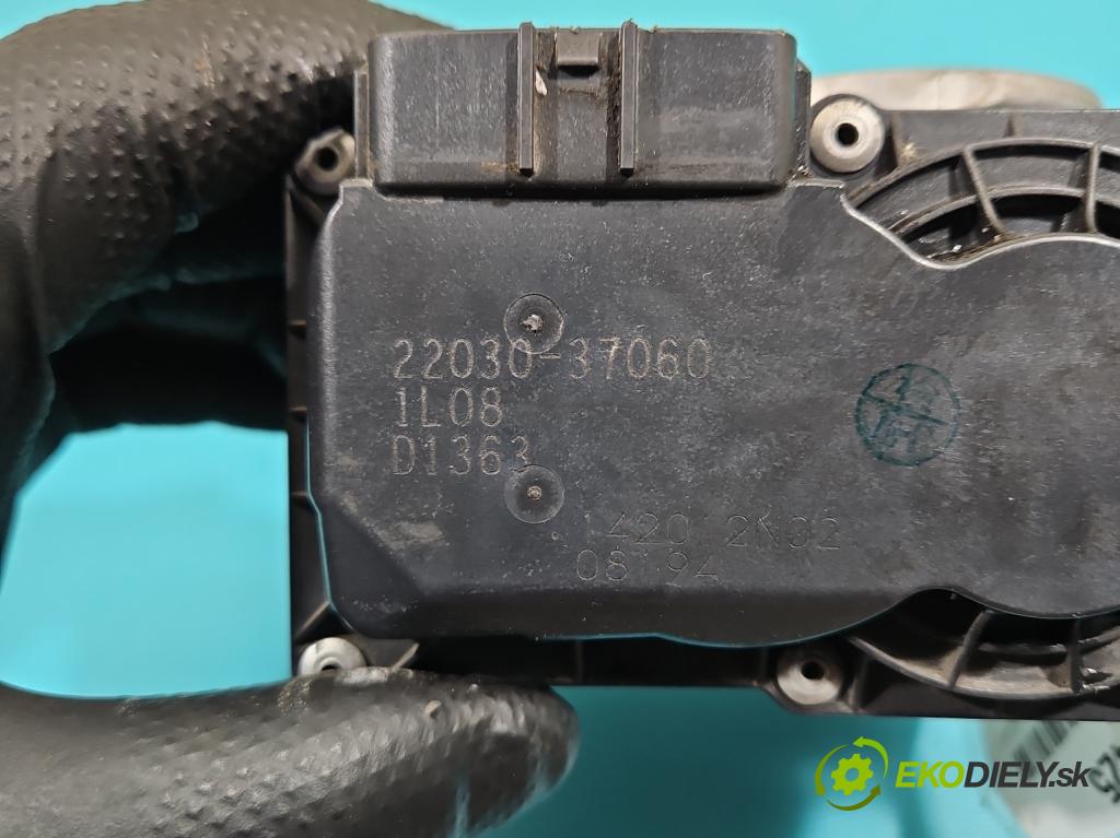 Toyota Auris I 2006-2013 1.8 16V 99 HP automatic 73 kW 1798 cm3 5- klapka 22030-37060 (Škrtiaca klapka)