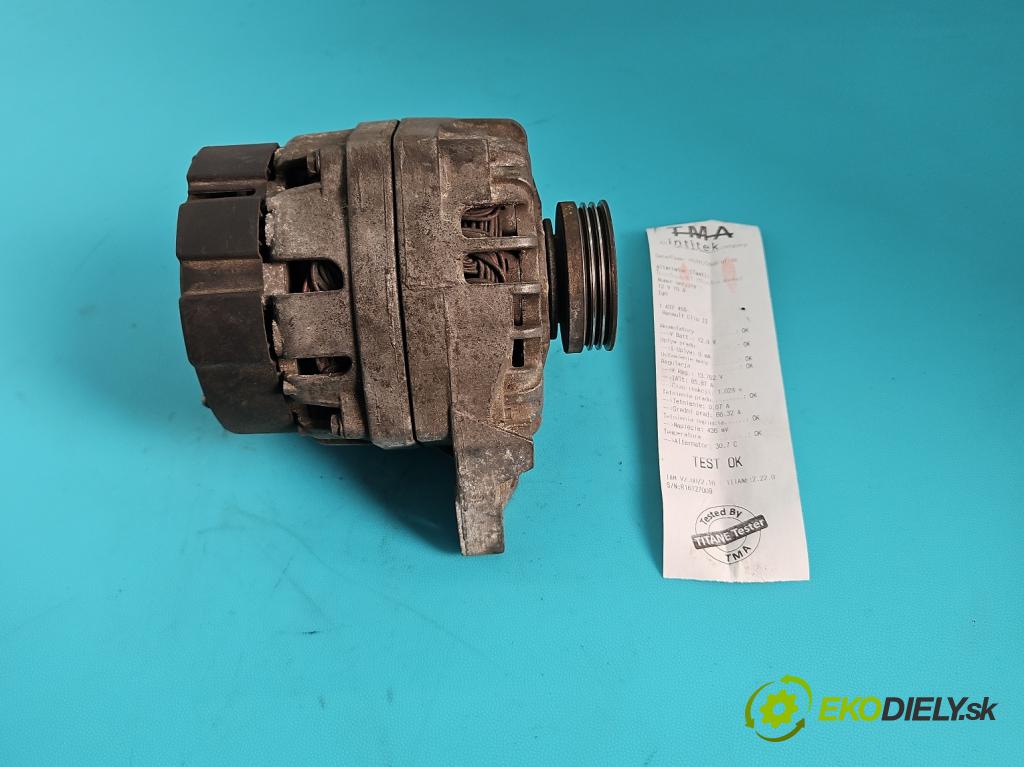 Renault Clio II 1998-2012 1,2.0 8V 58 HP manual 43 kW 1149 cm3 3- Alternator 8200064344 (Alternátor)