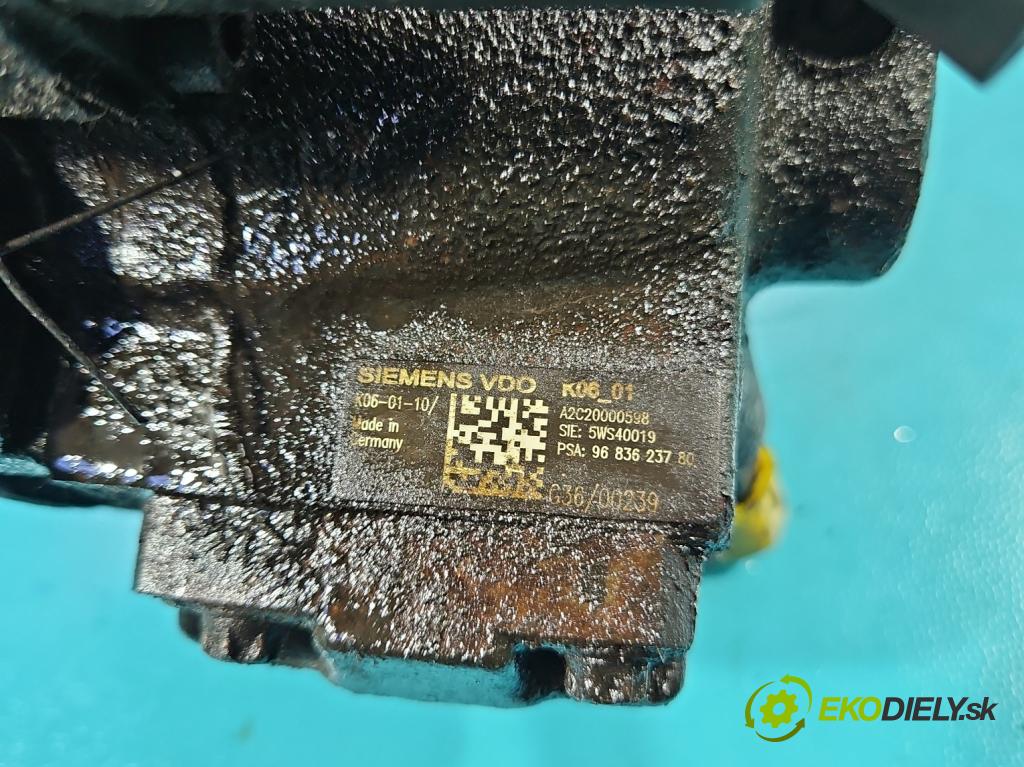 Citroen C4 Picasso I 2006-2013 2.0 hdi 136 HP automatic 100 kW 1997 cm3 5- čerpadlo vstrekovacia 9683623780 (Vstrekovacie čerpadlo)