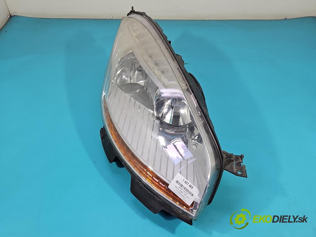 Citroen C4 Picasso I 2006-2013 2.0 hdi 136 HP automatic 100 kW 1997 cm3 5- Reflektor: pravý  (Svetlo predné pravé)