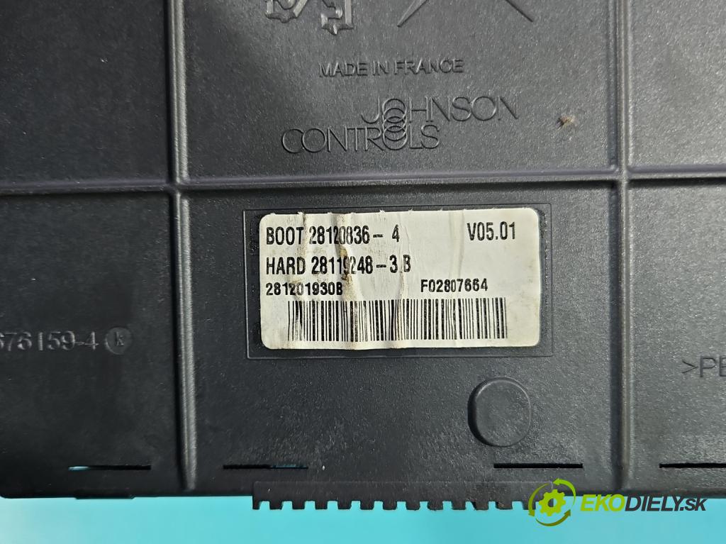 Citroen C4 Picasso I 2006-2013 2.0 hdi 136 HP automatic 100 kW 1997 cm3 5- riadiaca jednotka motora 9664287480