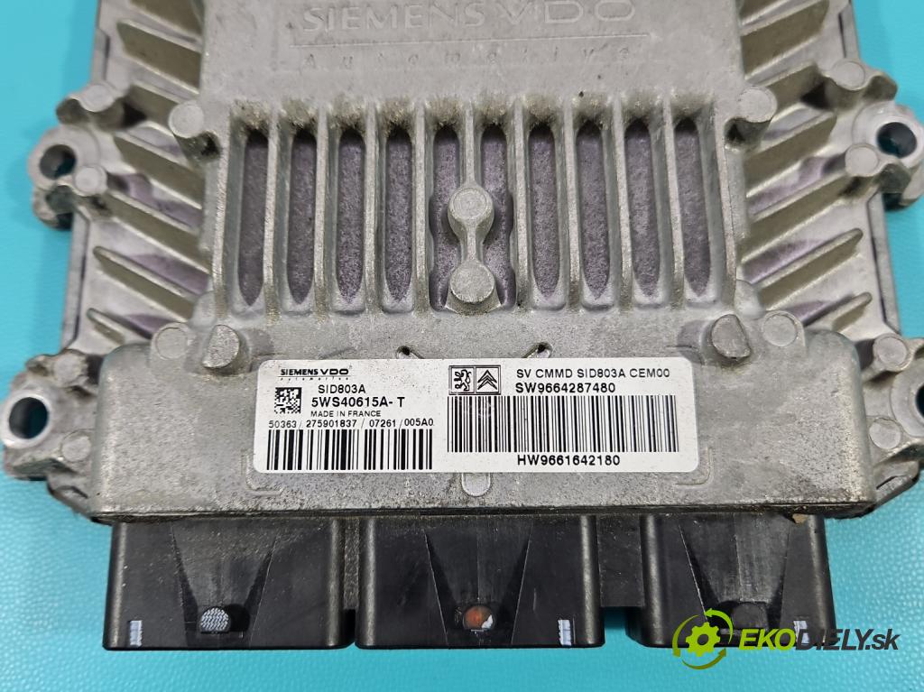 Citroen C4 Picasso I 2006-2013 2.0 hdi 136 HP automatic 100 kW 1997 cm3 5- riadiaca jednotka motora 9664287480
