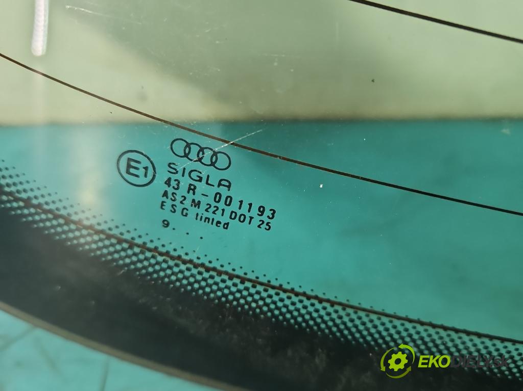 Audi A4 B5 1994-2001 1.8 20V 125 hp manual 92 kW 1781 cm3 5- sklo zadní  (Okna zadní)