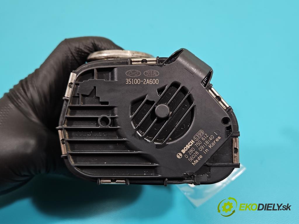 Hyundai I40 1.7 crdi 141 hp manual 104 kW 1685 cm3 5- škrticí klapka 35100-2A600 (Škrticí klapky)