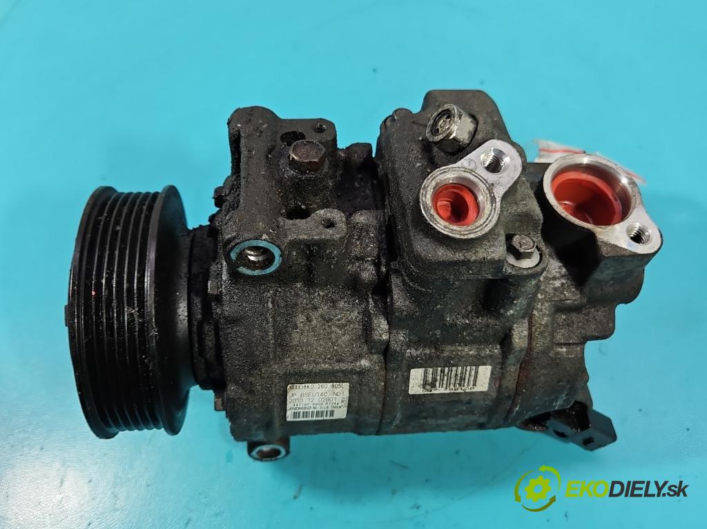 Audi A4 B8 2007-2015 2.0 tdi 143 HP automatic 105 kW 1968 cm3 5- Kompresor: klimatizácie 8K0260805L (Kompresor klimatizácie)
