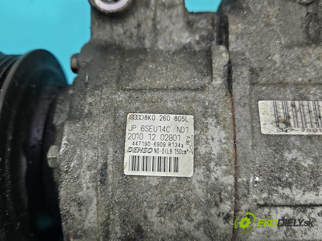 Audi A4 B8 2007-2015 2.0 tdi 143 HP automatic 105 kW 1968 cm3 5- Kompresor: klimatizácie 8K0260805L (Kompresor klimatizácie)