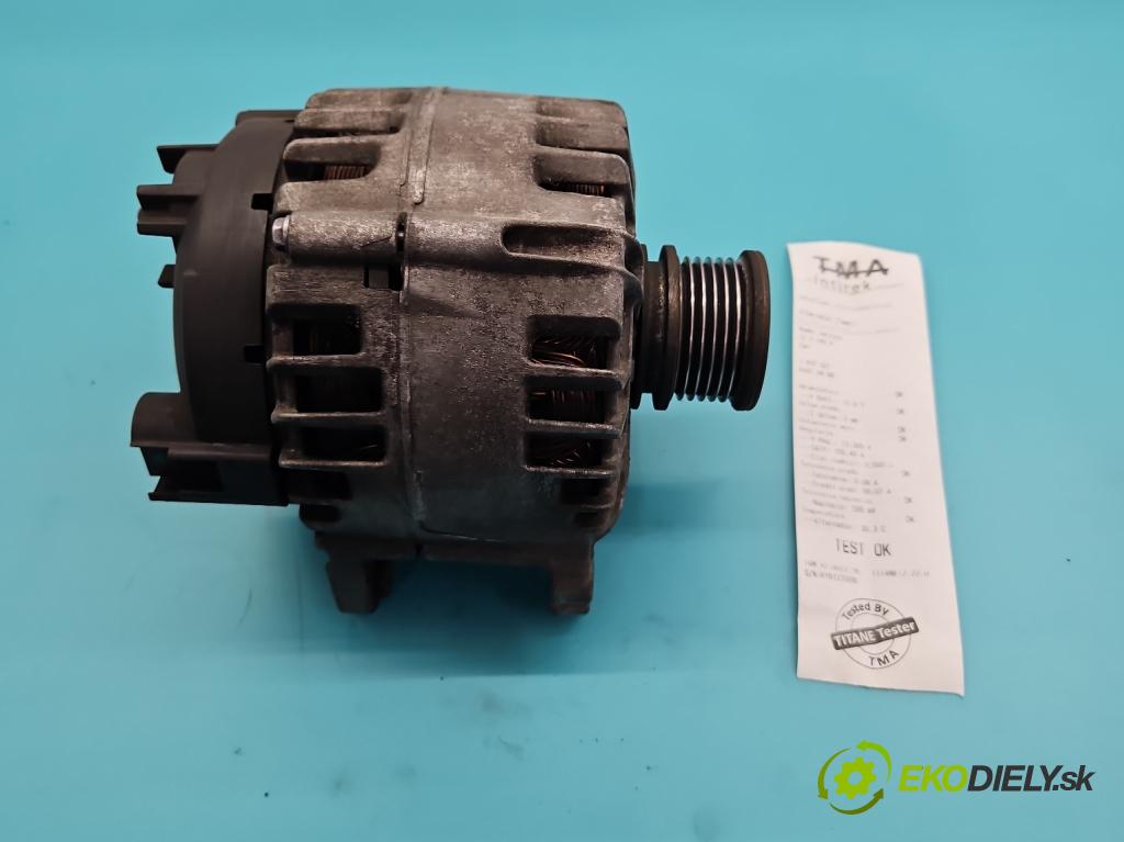 Audi A4 B8 2007-2015 2.0 tdi 143 HP automatic 105 kW 1968 cm3 5- Alternator 03G903016G (Alternátor)