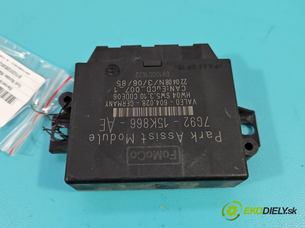 Ford Mondeo Mk4 2007-2014 2.0 tdci 140 HP automatic 103 kW 1997 cm3 5- riadiaca jednotka parkovaní: 7G92-15K866-AE