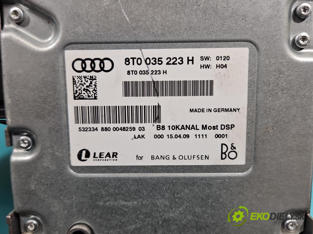 Audi A5 8T 2007-2016 2.0 TFSI 211KM automatic 155 kW 1984 cm3 2- Zesilovač: 8T0035223H (Zesilovače)