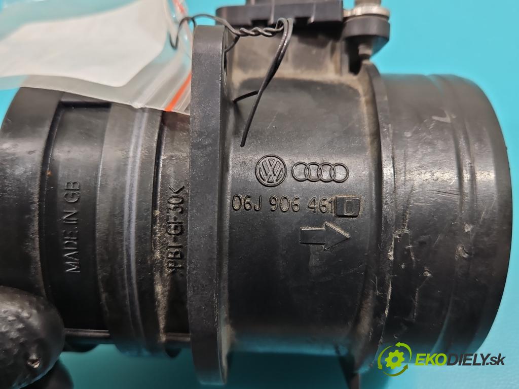 Audi A5 8T 2007-2016 2.0 TFSI 211KM automatic 155 kW 1984 cm3 2- průtokoměr: 06J906461D (Váha vzduchu)