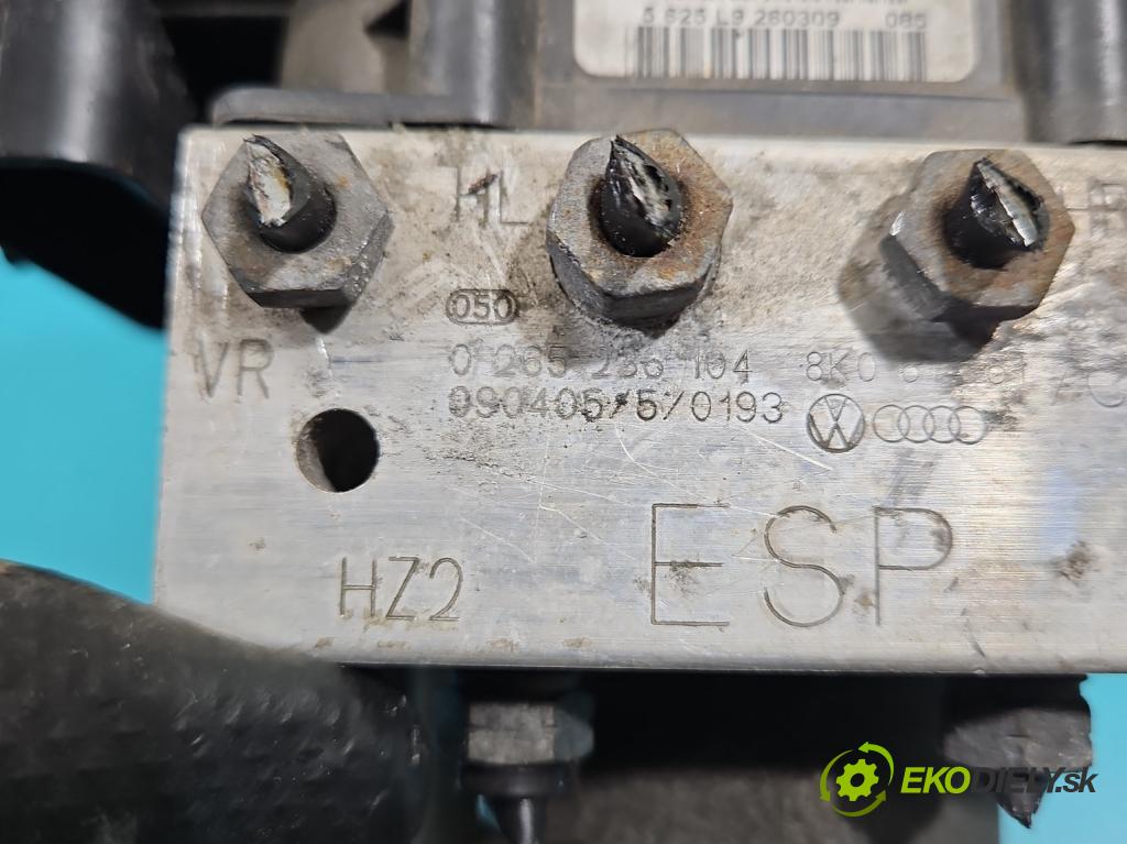 Audi A5 8T 2007-2016 2.0 TFSI 211KM automatic 155 kW 1984 cm3 2- čerpadlo abs 0265236104 (Pumpa ABS)