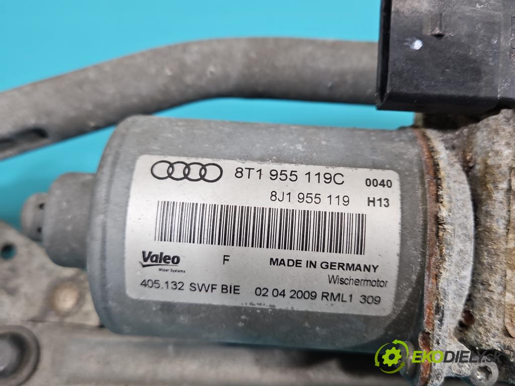 Audi A5 8T 2007-2016 2.0 TFSI 211KM automatic 155 kW 1984 cm3 2- motor stěračů přední 8T1955119C