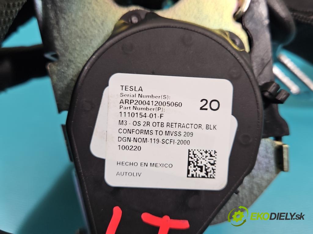 Tesla Model 3 2017- 0.0b: automatic 377 kW  4- stěna bezpečnost zadní levý 1110154-01-F