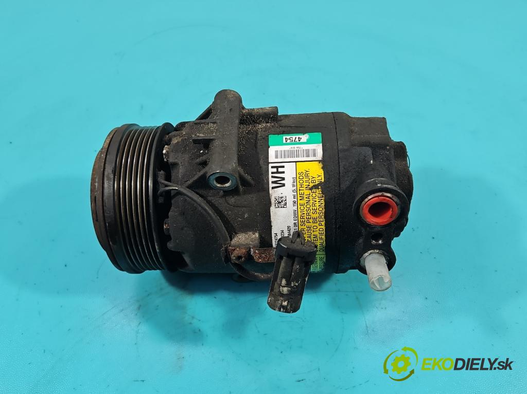Opel Astra III 2004-2014 1,3.0 cdti 90 HP manual 66 kW 1248 cm3 5- Kompresor: klimatizácie 13124754 (Kompresor klimatizácie)
